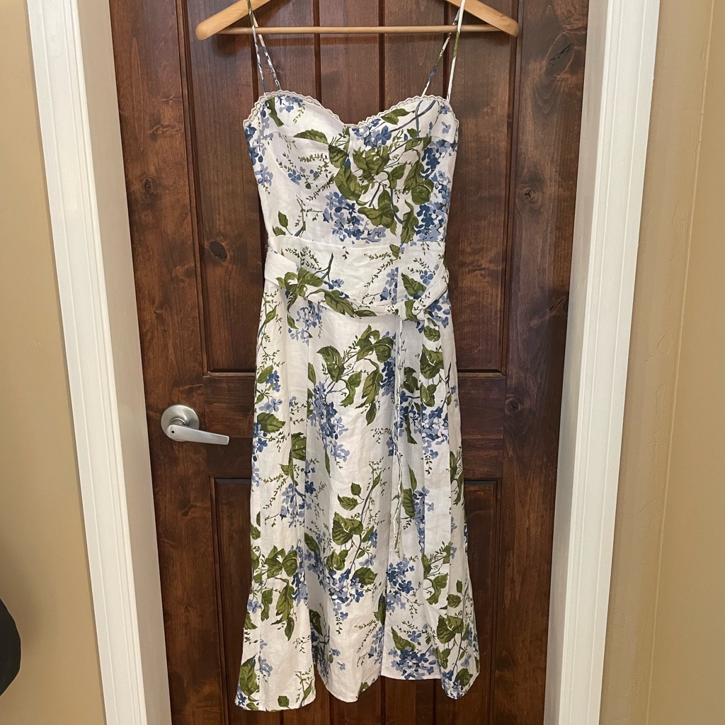 Kieryn Linen Dress In Rivera